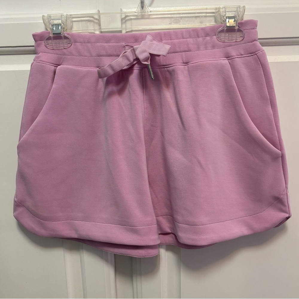 Mittoshop Pink Soft Drawstring Elastic Waist Shorts Women’s Size Small